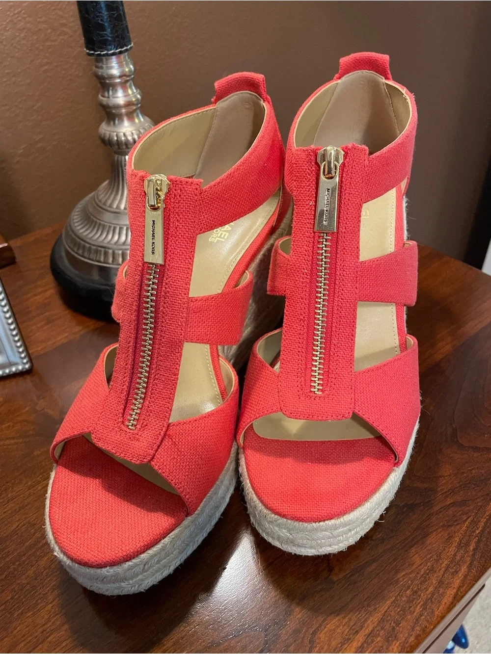 Michael Kors bold coral